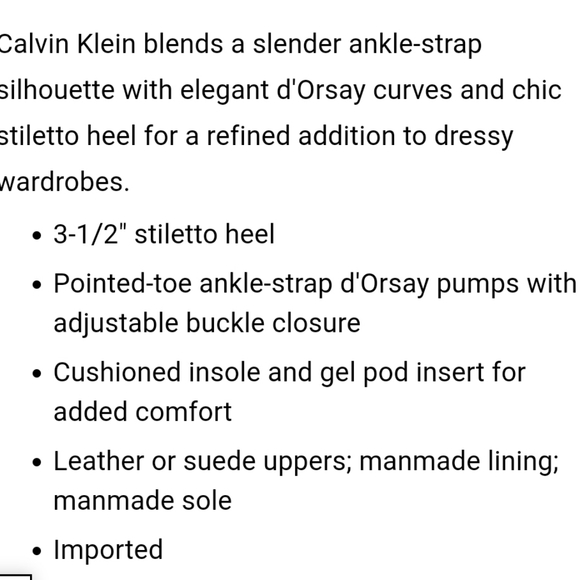 Calvin Klein Roya Patent - Picture 3 of 6